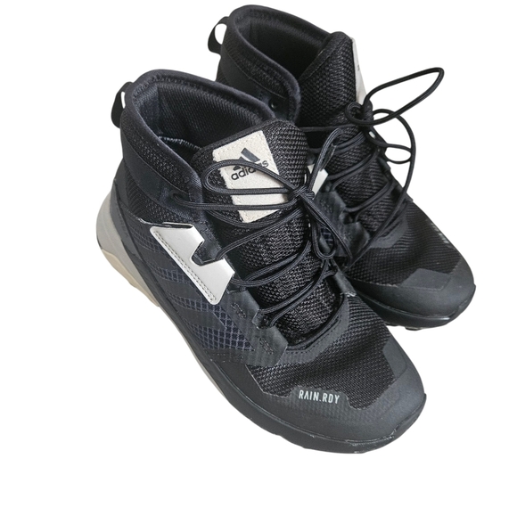 Adidas Big Kid Black Gore-Tex Terrex Trailmaker GTX Hiking Shoes Size 4 - Picture 1 of 8